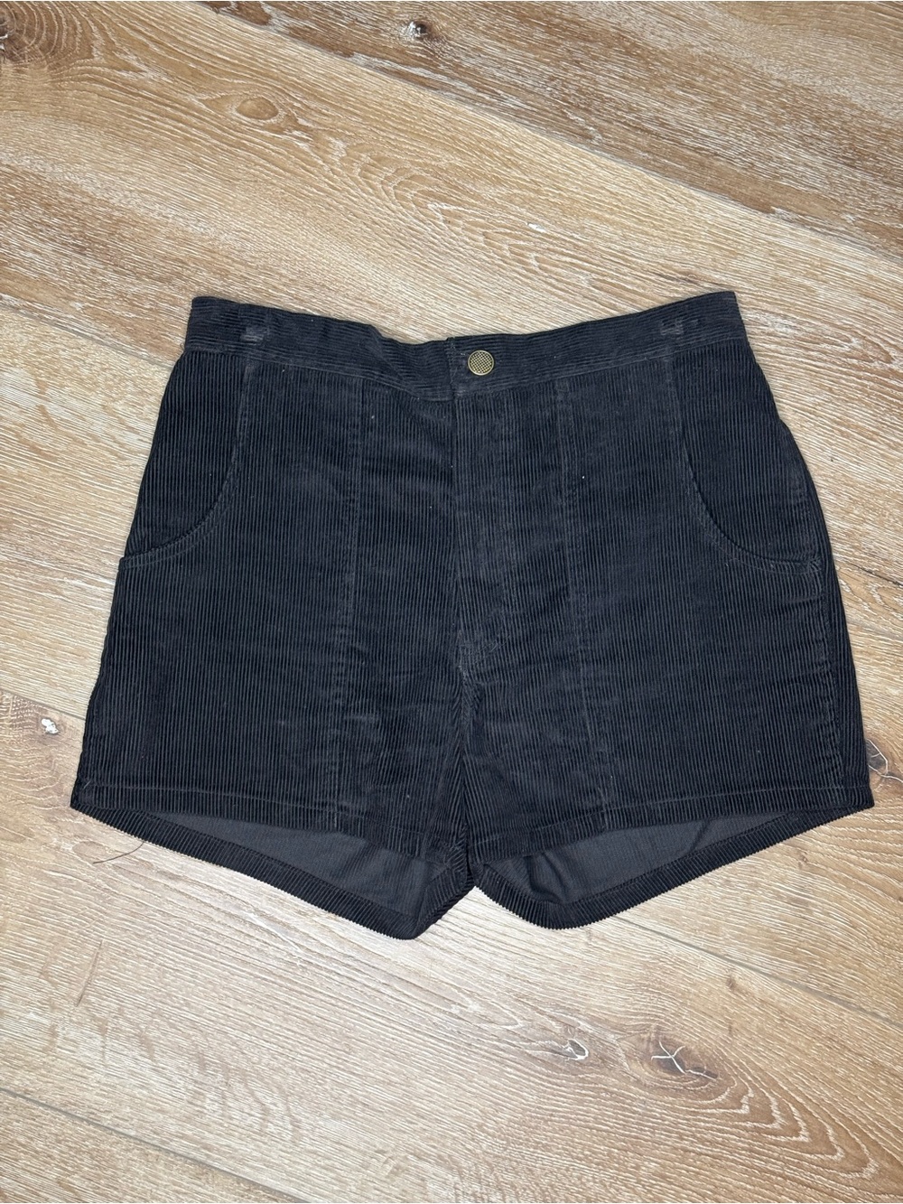 Vintage Mervyn’s Collection Black Corduroy Shorts Men’s 32 Retro
